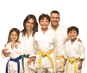 Martial Arts Lessons for Families in Dolton IL - Group Family for Martial Arts Footer Banner