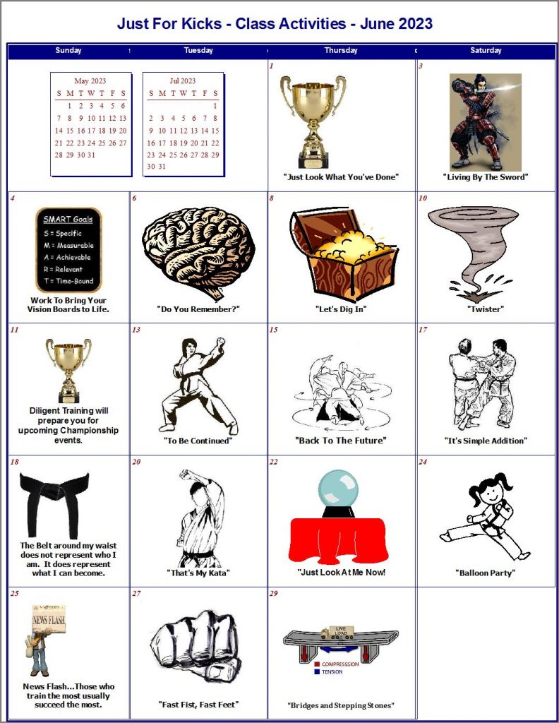 SCHEDULE Martial Arts Lessons in Dolton, IL Just For Kicks Martial